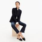 J.Crew Demi-boot crop jean with frayed hem
