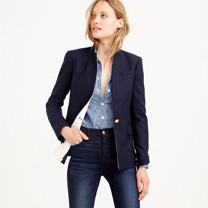 J.Crew Petite Regent blazer with satin lapel