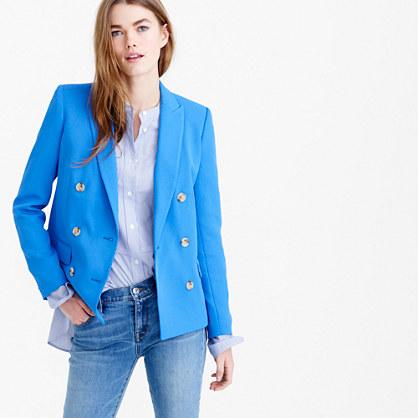 J.Crew Petite double-breasted blazer