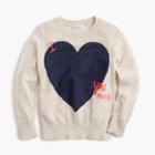 J.Crew Girls' I love you more sweater