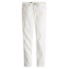 J.Crew Tall stretch toothpick jean in white