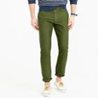 J.Crew Garment-dyed cotton oxford pant in 484 slim fit