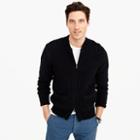 J.Crew Full-zip indigo sweater