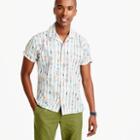 J.Crew Gitman Vintage&trade; camp-collar shirt in fish print