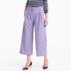 J.Crew Cropped pant in heathered wool flannel