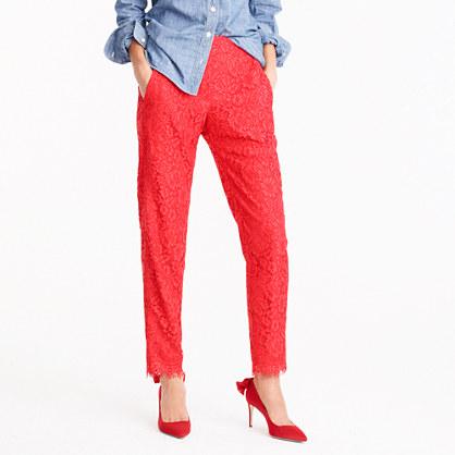 J.Crew Tall lace pant