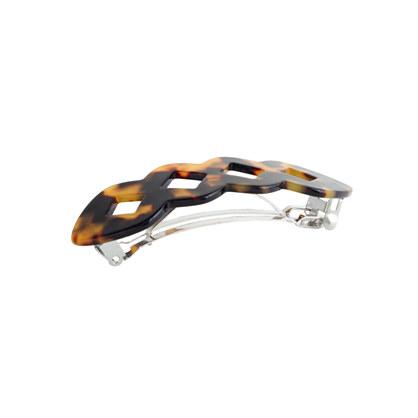 J.Crew Lattice tortoise barrette