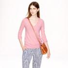 J.Crew Collection cashmere V-neck sweater