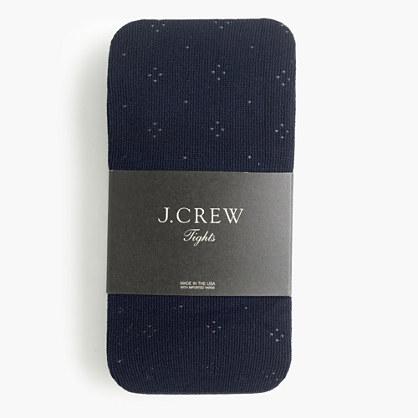 J.Crew Patterned tights