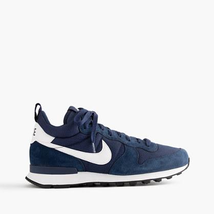 J.Crew Nike&reg; internationalist mid sneakers in navy
