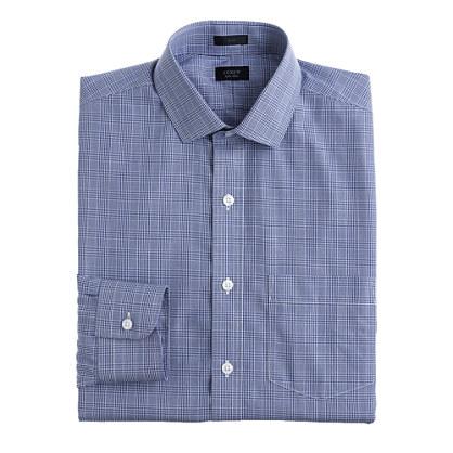J.Crew Slim non-iron shirt in baltic check