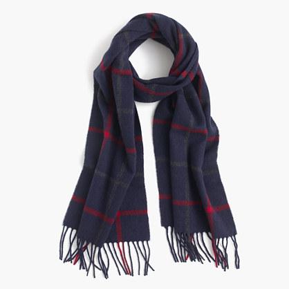 J.Crew Patterned cashmere scarf
