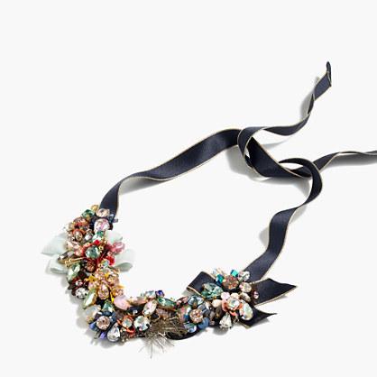 J.Crew Garland crystal necklace