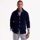 J.Crew Shawl-collar cardigan in Donegal wool