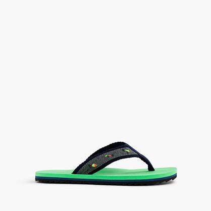 J.Crew Boys' critter flip-flops in fishing lures