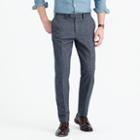 J.Crew Bowery classic pant in brushed cotton twill