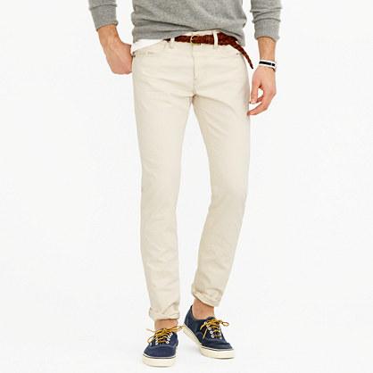 J.Crew 484 slim jean in rinsed wheat