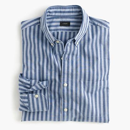 J.Crew Slim Secret Wash shirt in bold stripe