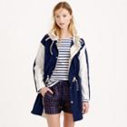J.Crew Fishtail anorak in colorblock