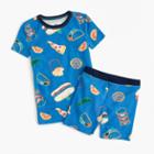 J.Crew Kids' short pajama set in pizza party