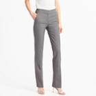 J.Crew Petite Campbell trouser in Italian stretch wool