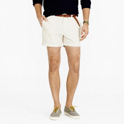 J.Crew 5 short in garment-dyed cotton