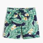 J.Crew Boys' frond-print board short