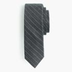 J.Crew Cotton tie in open pinstripe