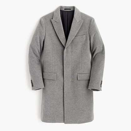 J.Crew Ludlow peak-lapel topcoat in Italian wool-cashmere