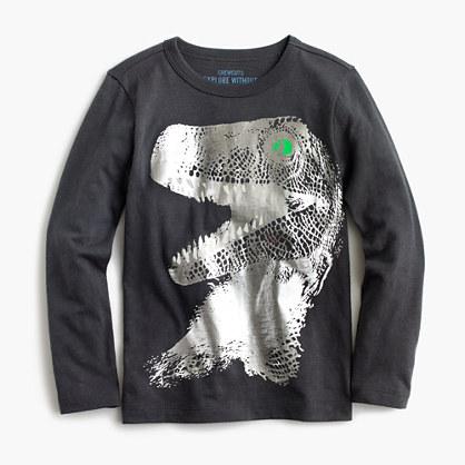 J.Crew Boys' long-sleeve dinosaur T-shirt