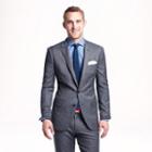 J.Crew Ludlow suit jacket with center vent in Italian worsted wool