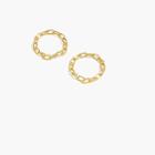 J.Crew Demi-fine 14k gold-plated chain ring set