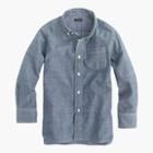 J.Crew Boys' chambray shirt