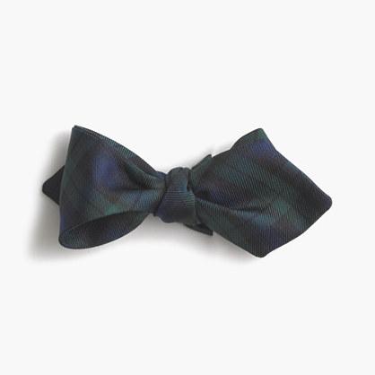 J.Crew Wool tie in Black Watch tartan