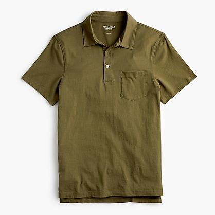 J.Crew Tall J.Crew Mercantile Broken-in pocket polo shirt