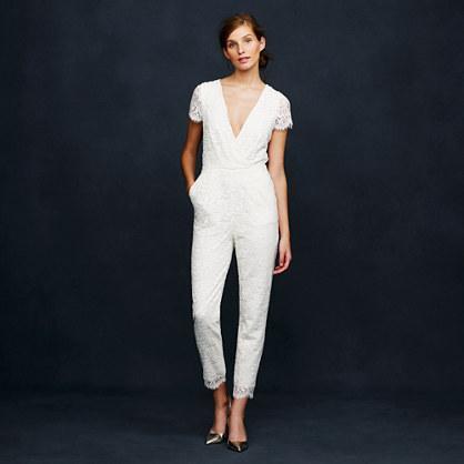 J.Crew Eyelash lace jumpsuit