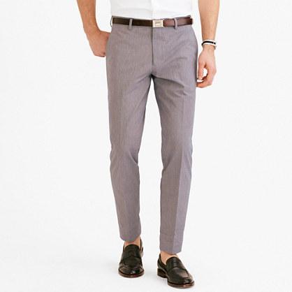 J.Crew Ludlow suit pant in microstripe Italian cotton