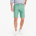 J.Crew 10.5 short in rugby green chambray