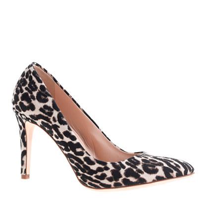 J.Crew Sloane leopard pumps