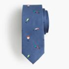 J.Crew Boys' silk tie with fishing lure critters