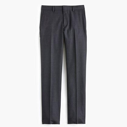 J.Crew Ludlow suit pant in charcoal American Wool