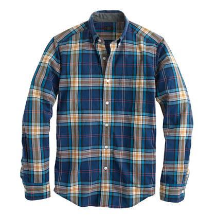 J.Crew Slim Secret Wash shirt in plaid