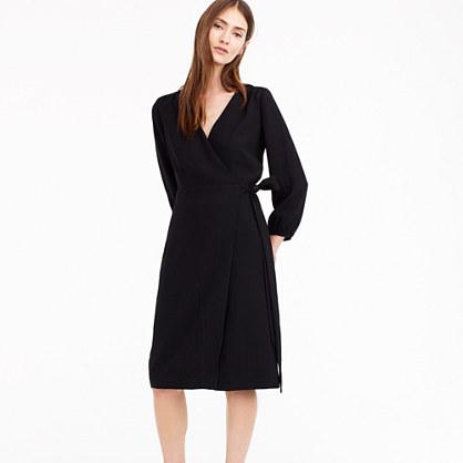 J.Crew Wrap dress in 365 crepe