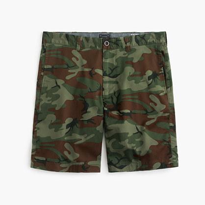 J.Crew 9 stretch short in camo