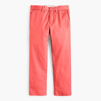 J.Crew Boys' lightweight stretch chino pant in slim fit