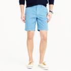 J.Crew 9 short in embroidered sailboats