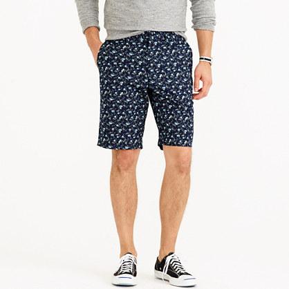 J.Crew 10.5 club short in blue floral