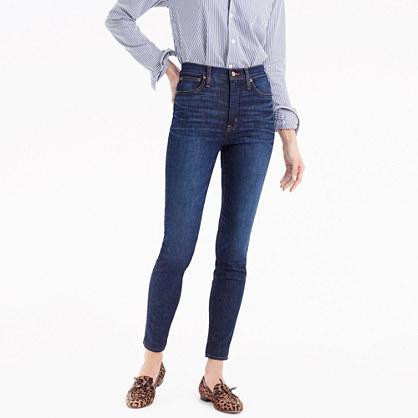 J.Crew Tall 10 highest-rise toothpick jean in medium wash