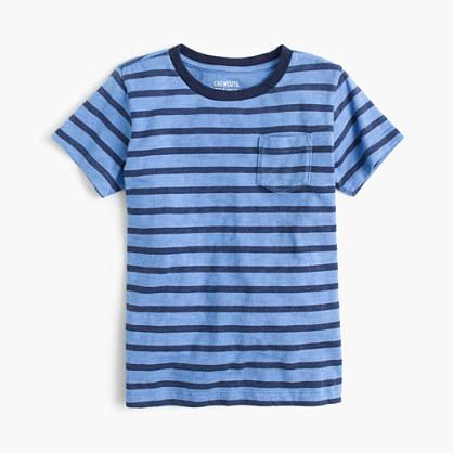 J.Crew Boys' pocket T-shirt in retro stripe