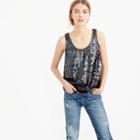 J.Crew Collection sequin stars tank top